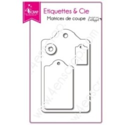 Matrice de coupe Scrapbooking Carterie - Etiquettes & Cie