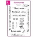 Tampon transparent Scrapbooking Carterie voeux - Bonne année