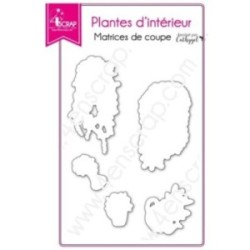 Matrice de coupe Scrapbooking Carterie décoration fleur - Plantes d'intérieur