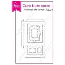 Matrice de coupe Scrapbooking Carterie cadeau home déco - Carte boite cadre Matrice de coupe Scrapbooking Carterie cadeau home déco - Carte boite cadre