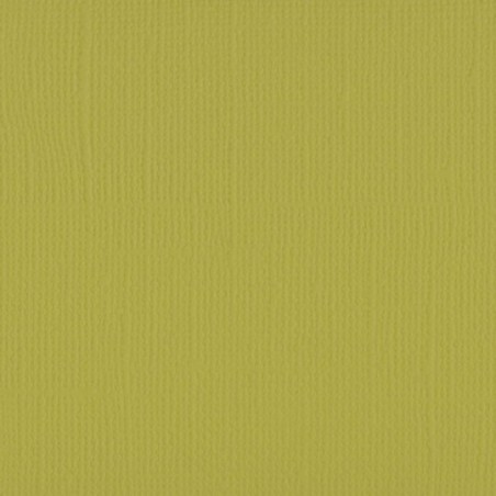 Papier uni Scrapbooking Carterie - Vaessen Mustard