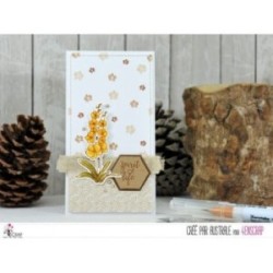 Tampon transparent Scrapbooking Carterie déco plante - Plaisirs simples Tampon transparent Scrapbooking Carterie déco plante - Plaisirs simples