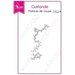 Matrice de coupe Scrapbooking Carterie lumière noël décoration - Guirlande