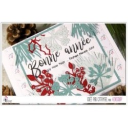 Tampon transparent Scrapbooking Carterie mot bonne année - Happy New Year Tampon transparent Scrapbooking Carterie mot bonne année - Happy New Year