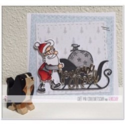 Matrice de coupe Scrapbooking Carterie mot fête - Joyeux Noël 2 Matrice de coupe Scrapbooking Carterie mot fête - Joyeux Noël 2