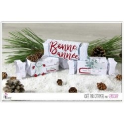 Matrice de coupe Scrapbooking Carterie cadeau cracker offrir - Boite kado 9 Matrice de coupe Scrapbooking Carterie cadeau cracker offrir - Boite kado 9