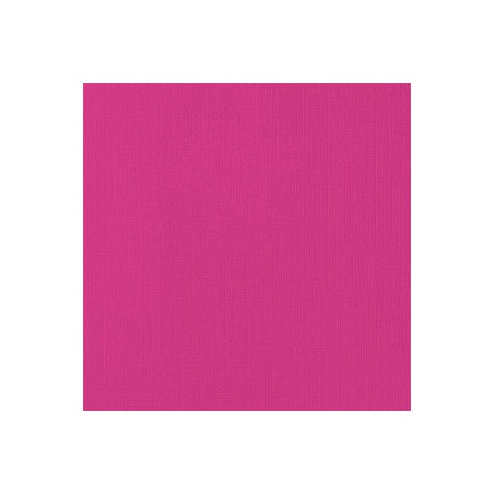 Papier uni Scrapbooking Carterie - Vaessen Raspberry