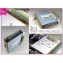 Tampon transparent matrice die Scrapbooking Carterie - Pack "Vacances"