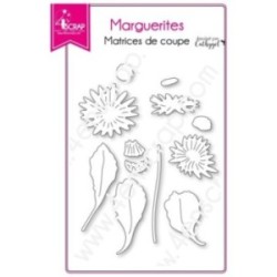 Cutting die Scrapbooking Card making Flower Leaf Nature - Daisies