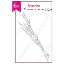 Matrice de coupe Scrapbooking Carterie tige branchage nature - Branche Matrice de coupe Scrapbooking Carterie tige branchage nature - Branche
