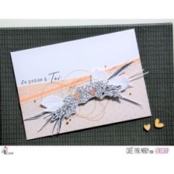 Matrice de coupe Scrapbooking Carterie lierre printemps cerisier - Couronnes de fleurs 2 Matrice de coupe Scrapbooking Carterie lierre printemps cerisier - Couronnes de fleurs 2
