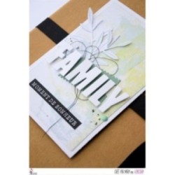 Matrice de coupe Scrapbooking Carterie lettre majuscule mot - Alphabet Matrice de coupe Scrapbooking Carterie lettre majuscule mot - Alphabet