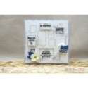Clear Stamp Scrapbooking Card making label board - Frames & Stains