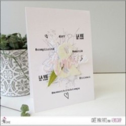Clear Stamp Scrapbooking Card making Love Relationship Happiness - Friendship is Precious