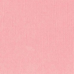 Papier uni Scrapbooking Carterie - Vaessen Rose