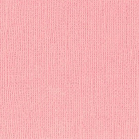 Papier uni Scrapbooking Carterie - Vaessen Rose