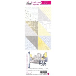 Pack Papier Imprimé Scrapbooking Carterie - Eté 2019 Pack Papier Imprimé Scrapbooking Carterie - Eté 2019