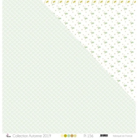 Printed Paper Scrapbooking Card Making - "Yellow & Gray Watercolor on White Background"