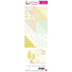 Pack Papier Imprimé Scrapbooking Carterie - Automne 2019