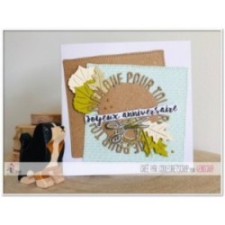 Matrice de coupe Scrapbooking Carterie nature - Feuilles d'automne 2 Matrice de coupe Scrapbooking Carterie nature - Feuilles d'automne 2