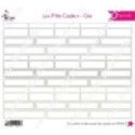 Scrapbooking Cutting Label - Little Cadres blue
