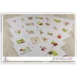 A customiser Scrapbooking Carterie - Petites enveloppes blanches allongées