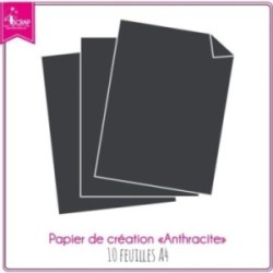 Gray Pepper Paper - 10 sheets