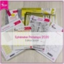 Pochette tampon matrice Scrapbooking - L'Ephémère Printemps 2020