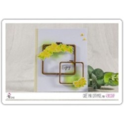 To Customize Scrapbooking Card Making - Trio "embroidery" small shapes