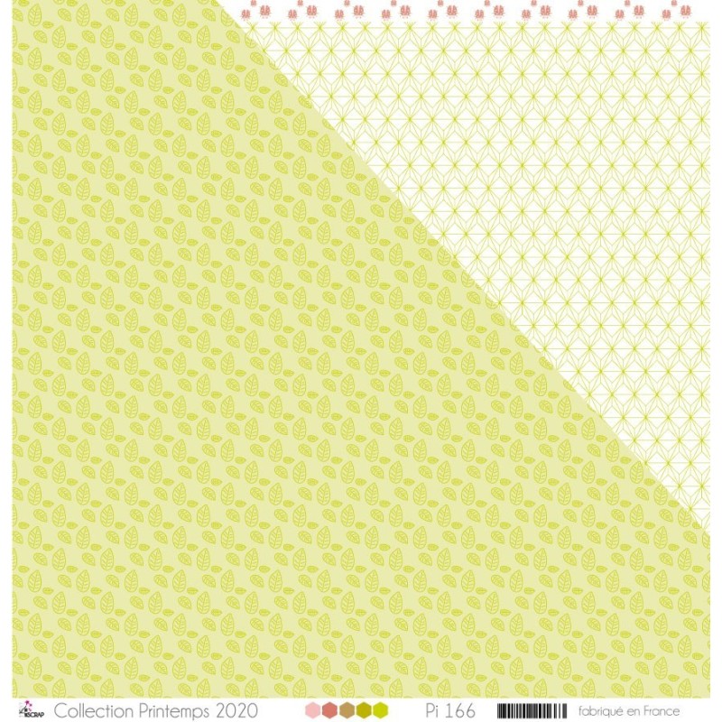 Printed Paper Scrapbooking Card Making - "green dark leaves on light green background" Printed Paper Scrapbooking Card Making - "green dark leaves on light green background"