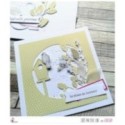 Clear stamp Scrapbooking Card making nature cat - In my garden