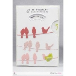 Clear stamp Scrapbooking Card making surprise party - This day will be