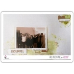 Cutting die Scrapbooking Card Making family frame - Words in transparency 2 Cutting die Scrapbooking Card Making family frame - Words in transparency 2