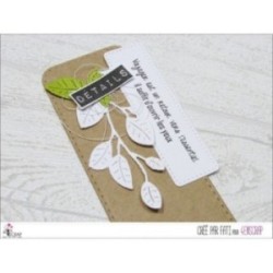 Cutting die Scrapbooking Card Making nature - Spring foliage