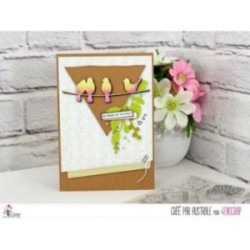 Cutting die Scrapbooking Card Making - bird on a wire Cutting die Scrapbooking Card Making - bird on a wire
