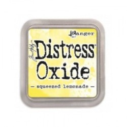 Distress Oxide Squeezed lemonade - Encre Scrapbooking Carterie