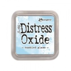 Distress Oxide Tumbled glass - Encre Scrapbooking Carterie