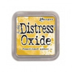 Distress Oxide Fossilized amber - Encreur Scrapbooking Carterie