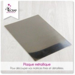 Plaque métallique - Outil Scrapbooking