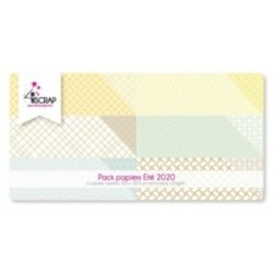 Pack Papier Imprimé Scrapbooking Carterie - Printemps 2020