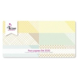 Printed Paper Scrapbooking Card Pack - Spring 2020