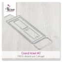 Cutting die Scrapbooking Card Making shape - dotted triangles