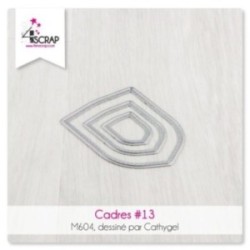 Matrice de coupe Scrapbooking Carterie - Cadres 13 Matrice de coupe Scrapbooking Carterie - Cadres 13