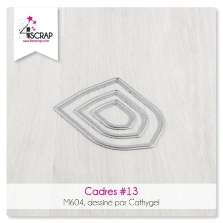 Matrice de coupe Scrapbooking Carterie - Cadres 13