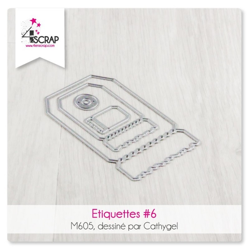 Matrice de coupe Scrapbooking Carterie - Cadres 13 Matrice de coupe Scrapbooking Carterie - Cadres 13