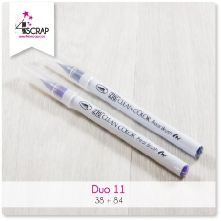 Feutre Scrapbooking Carterie - Zig Clean Color Real Brush Duo Constellations