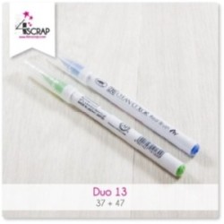 Feutre Scrapbooking Carterie - Zig Clean Color Real Brush Duo Eté 2017 Feutre Scrapbooking Carterie - Zig Clean Color Real Brush Duo Eté 2017