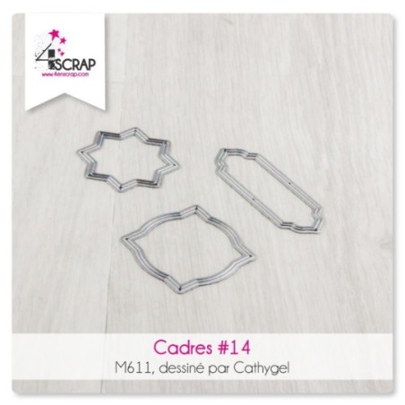 Matrice de coupe Scrapbooking Carterie - Bordure Ziz zag