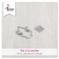 Cutting die Scrapbooking Card Making shape - dotted triangles