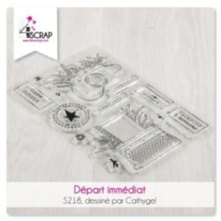 Clear stamp Scrapbooking Card making letters stain - Texte backgrounds 2